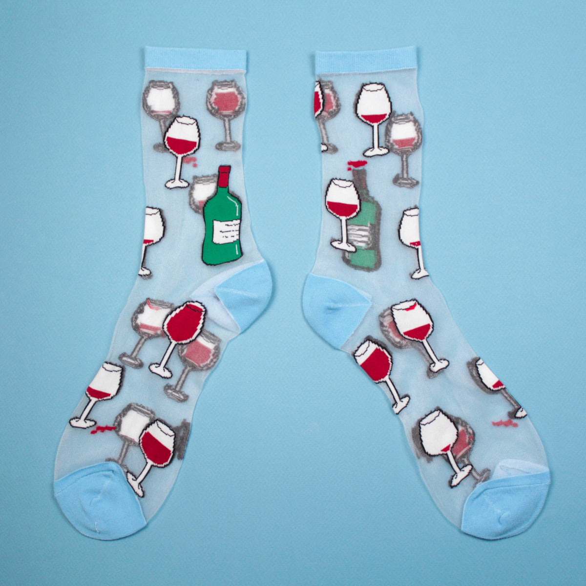 Chaussettes Transparentes Apéro – French Touche