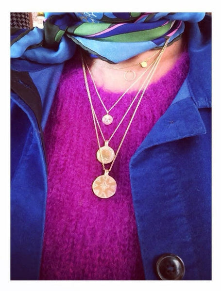 Collier Médaille Daphné