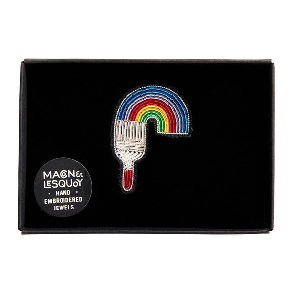 Broche Pinceau Rainbow