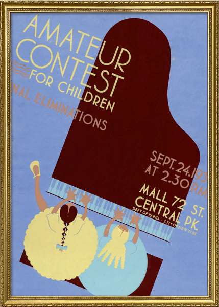 Affiche Amateur Contest for Children