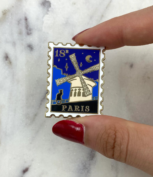 Pin's Timbre Paris 18ème