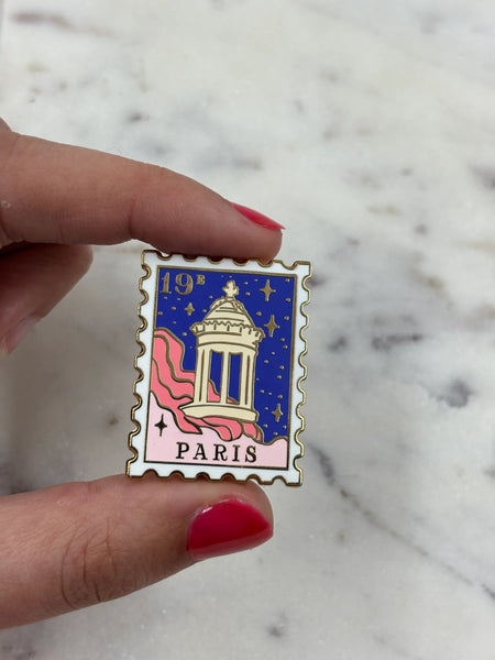 Pin's Timbre Paris 19ème