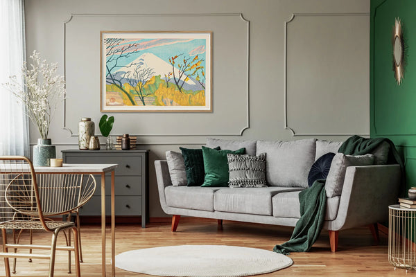 Affiche Fuji in Autumn