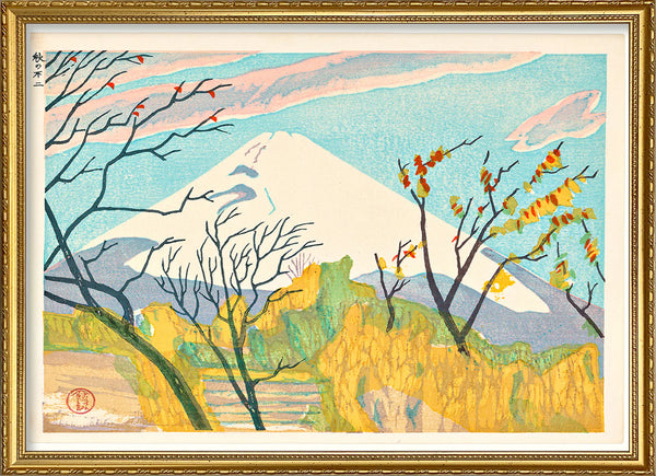 Affiche Fuji in Autumn