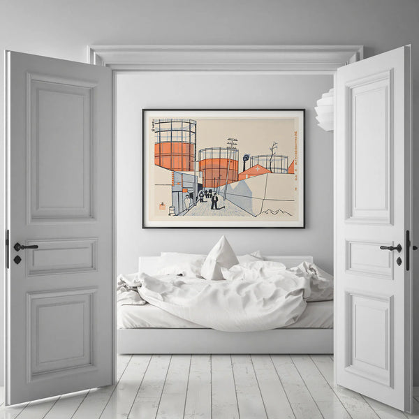 Affiche Réservoirs dans le Quartier de Senju