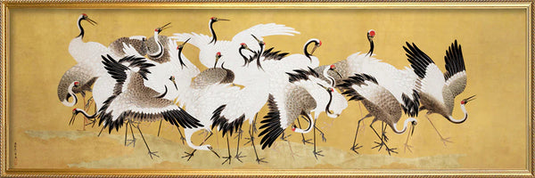 Cadre Flock of Cranes
