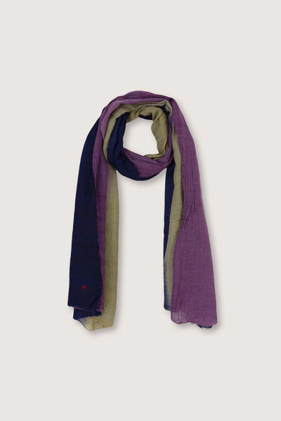 Echarpe Laine et Soie 757 Plum