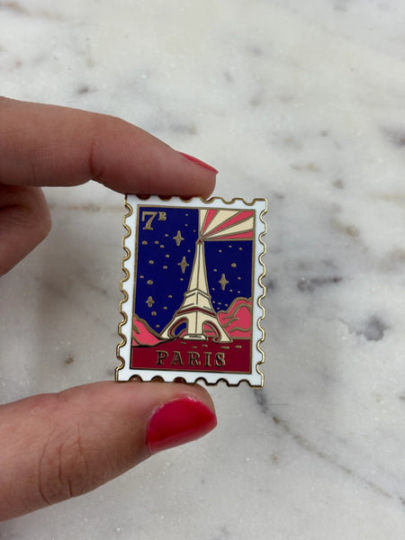 Pin's Timbre Paris 7ème
