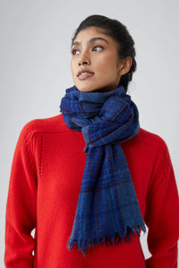 Echarpe Laine 803 Indigo
