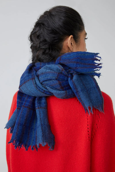 Echarpe Laine 803 Indigo