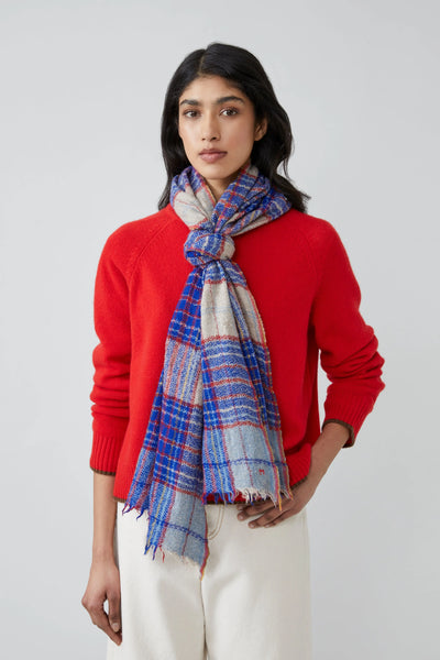 Echarpe Laine 803 Royal Blue