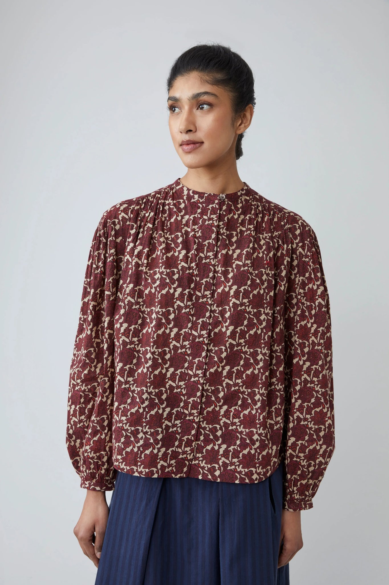 Chemise d'Hiver Emma India Poppy