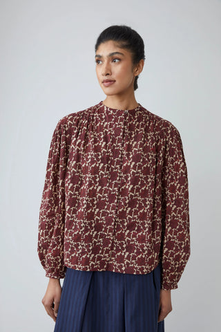 Chemise d'Hiver Emma India Poppy