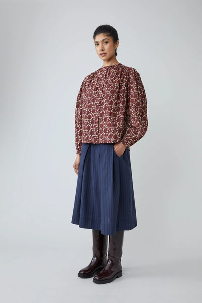 Chemise d'Hiver Emma India Poppy