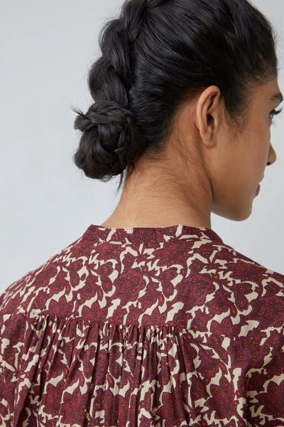 Chemise d'Hiver Emma India Poppy