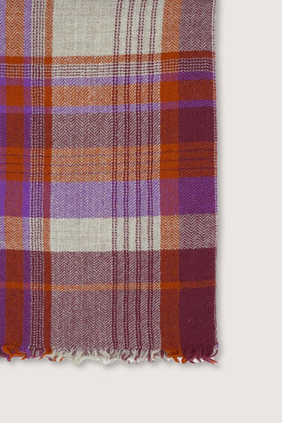 Plaid Laine 81 Violette