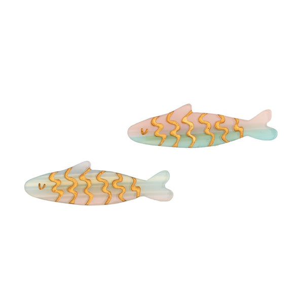 Duo de Barrettes Sardines