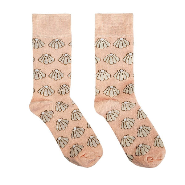 Chaussettes Coquille St Jacques