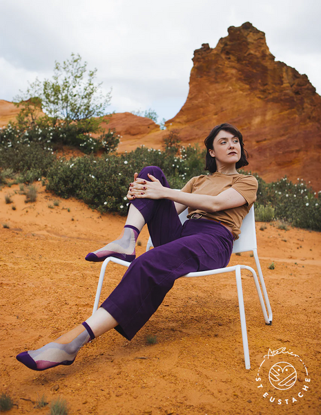 Chaussettes Antelope Canyon Fuchsia