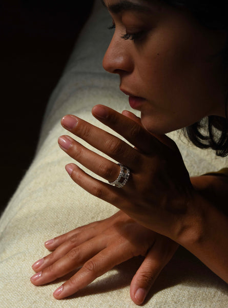 Bague Tapestry Maxi Argenté