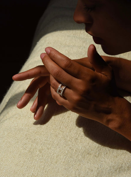 Bague Tapestry Maxi Argenté