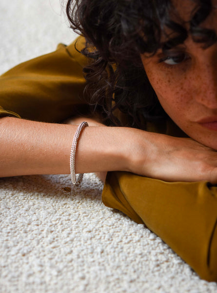 Bracelet Deia Maxi Argenté