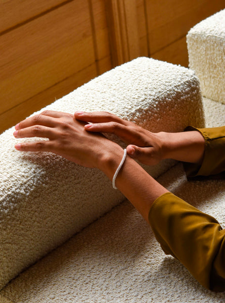 Bracelet Deia Maxi Argenté