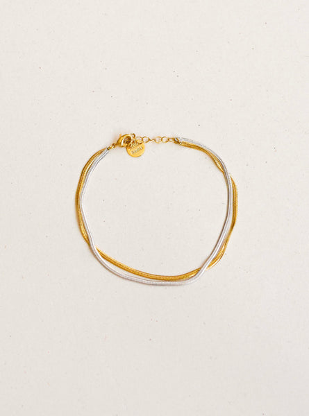 Bracelet Geste Mini Bicolore