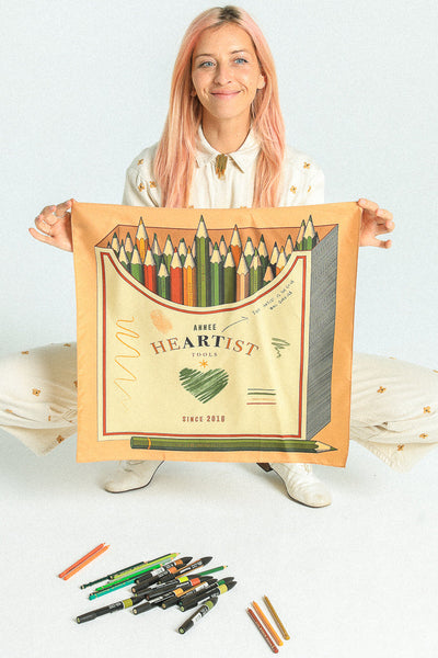Carré Bandana Heartist - Neutre