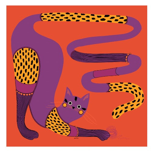Carré Bandana Chapanoir - Orange