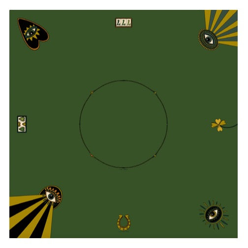 Carré Bandana Lucky You - Vert
