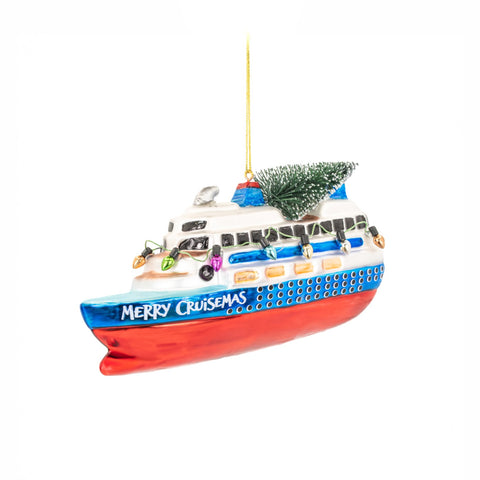 Décoration Bateau de Croisière de Noël