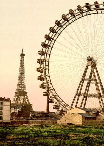 Affiche Ferris Wheel in Paris #1
