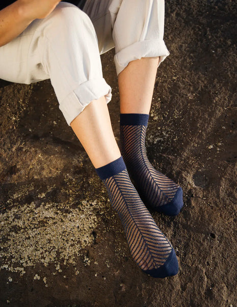 Chaussettes Sapin Bleu