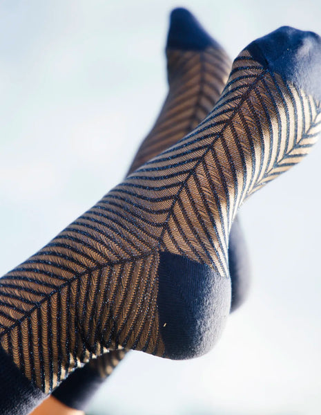 Chaussettes Sapin Bleu