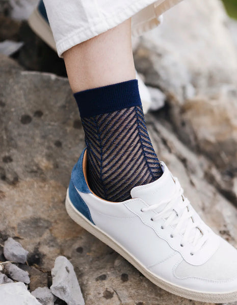 Chaussettes Sapin Bleu