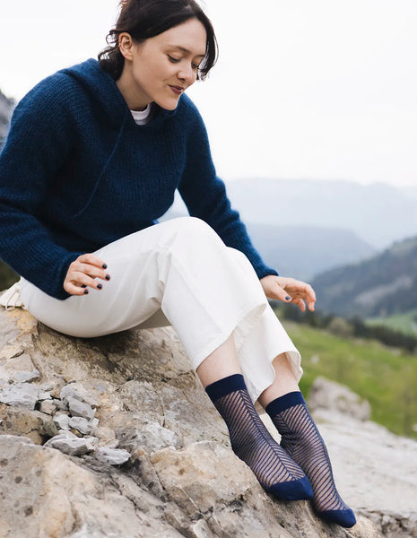 Chaussettes Sapin Bleu