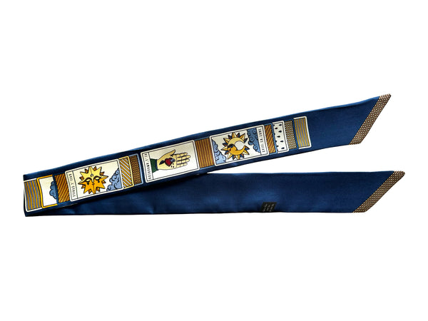 Ruban Bandy Tarot - Marine