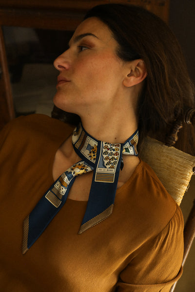 Ruban Bandy Tarot - Marine