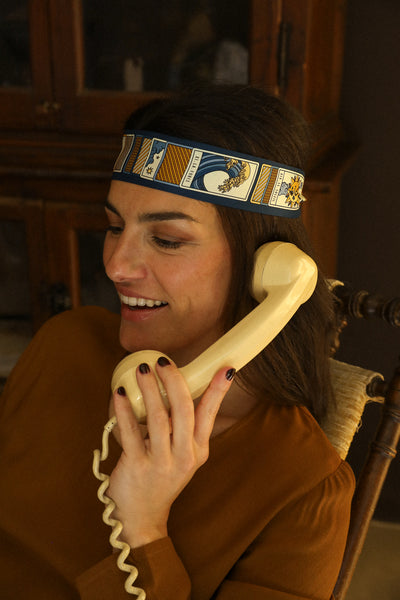 Ruban Bandy Tarot - Marine