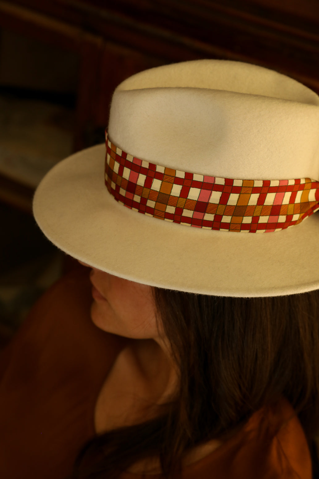 Ruban Bandy Tartan - Neutre