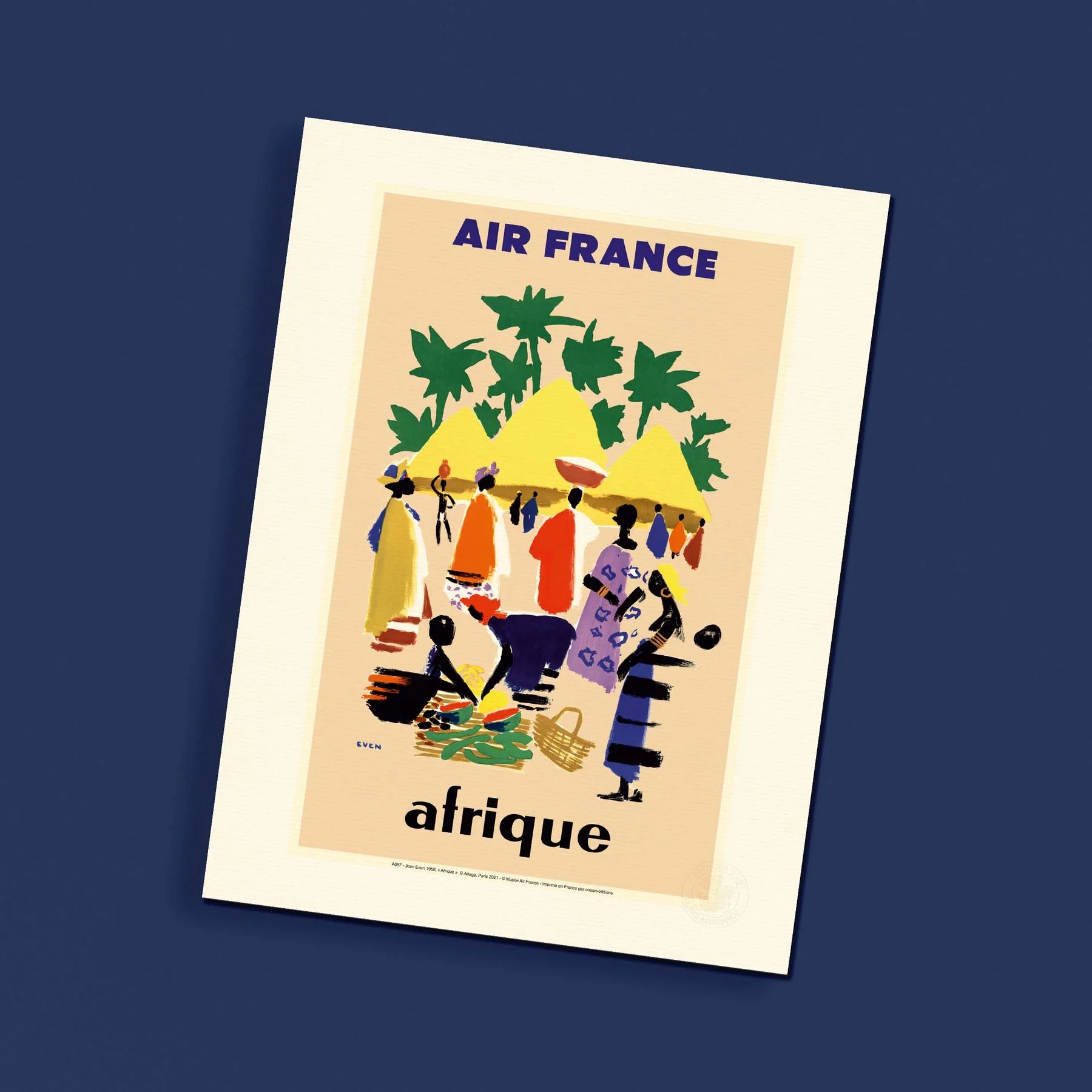 Affiche Afrique - Air France