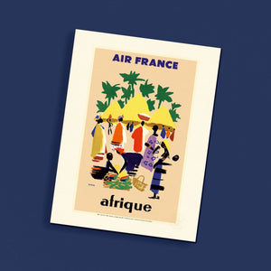 Affiche Afrique - Air France