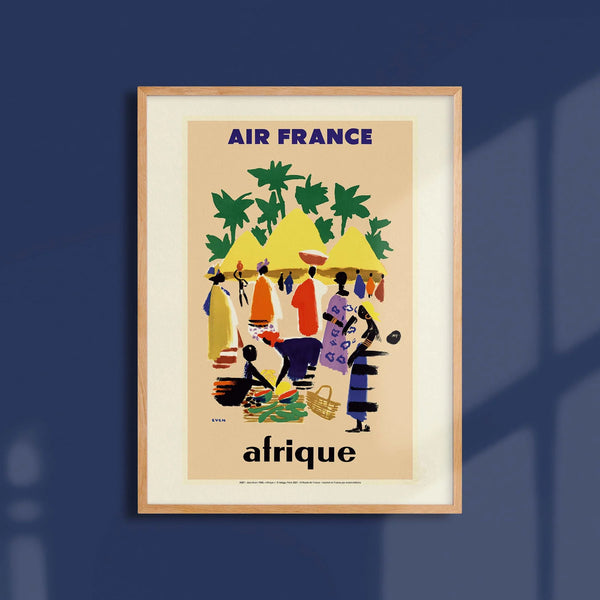 Affiche Afrique - Air France