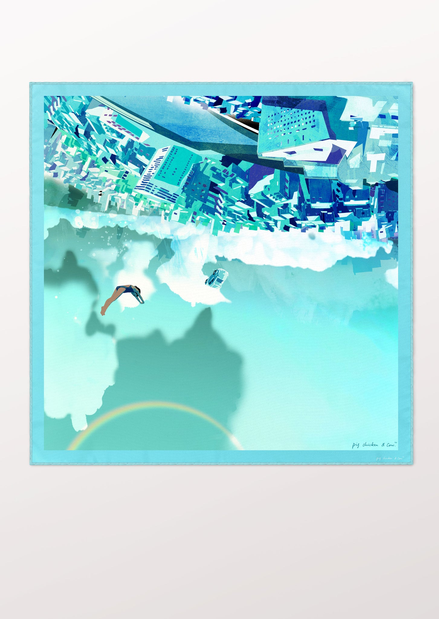 Carré de Soie Bandana - The Air
