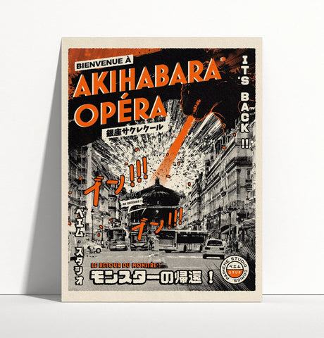 Affiche Akihabara Opéra