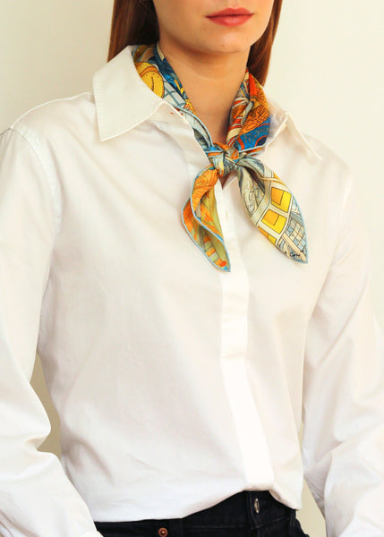 Carré de Soie Bandana - Alice