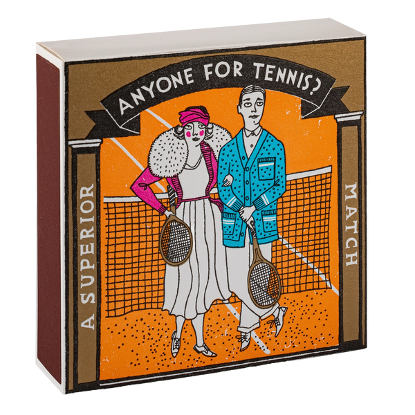 Boîte d'Allumettes Anyone for Tennis