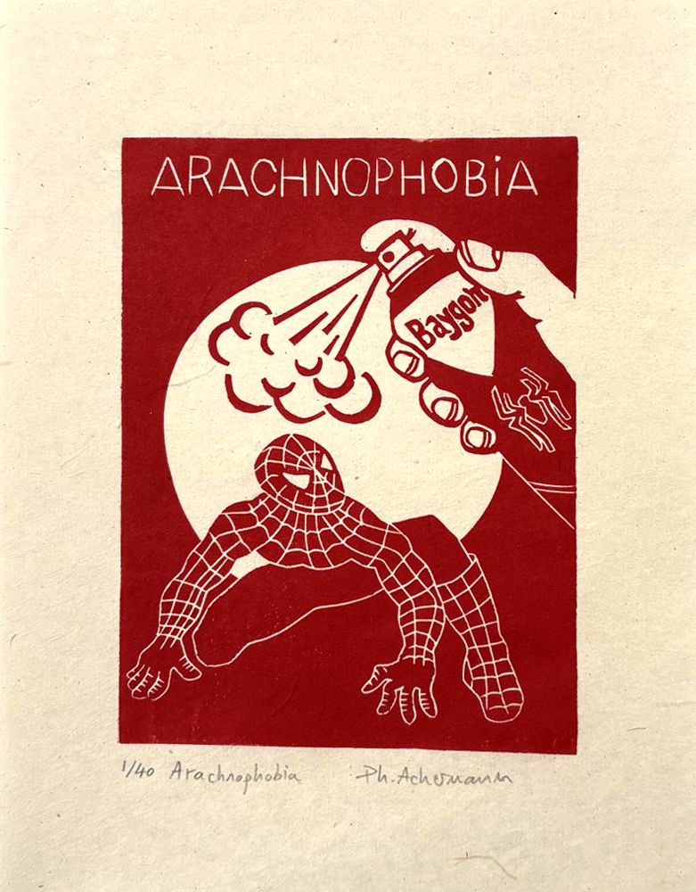 Gravure Arachnophobia