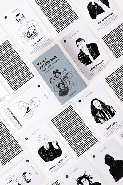 Jeu de cartes - ICONIC ARTISTS 20TH CENTURY